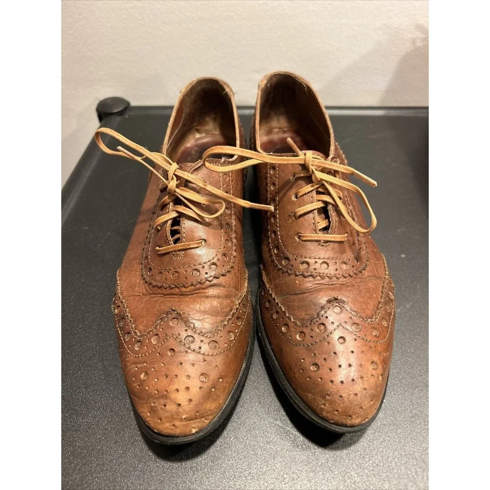 BELLINI Faye LOAFER SHOES Brown 8.5N Vintage W Box